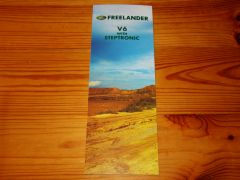 LAND ROVER FREELANDER V6 STEPTRONIC 2000 brochure