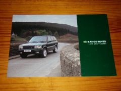 RANGE ROVER 30TH ANNIVERSARY 2000 brochure