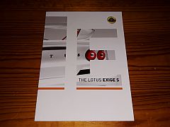 LOTUS EXIGE S 2011 brochure
