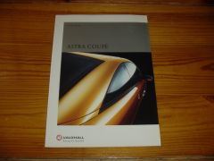 VAUXHALL ASTRA COUPE 1999 brochure