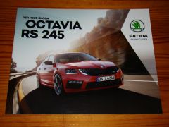 Skoda Octavia RS 245 2017 brochure