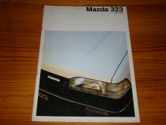 MAZDA 323 1985 brochure
