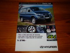 HYUNDAI STAREX  4X4 brochure